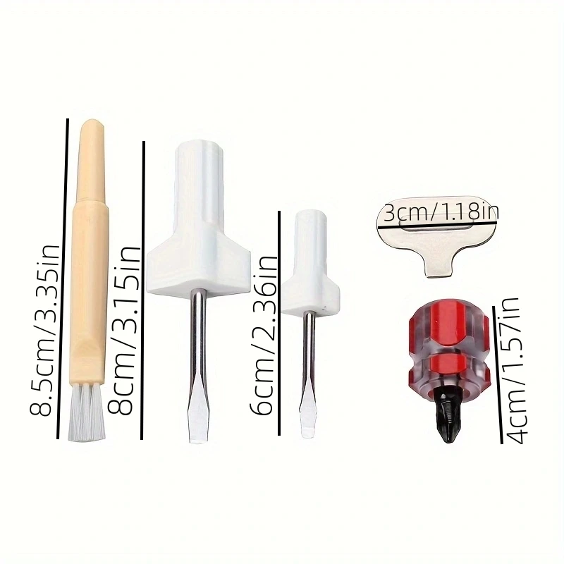 Description Picture 4 of itemHome Sewing Machine Repair Accessories 5 Sets Brush Screwdriver DIY Tool Combination Thread Remover