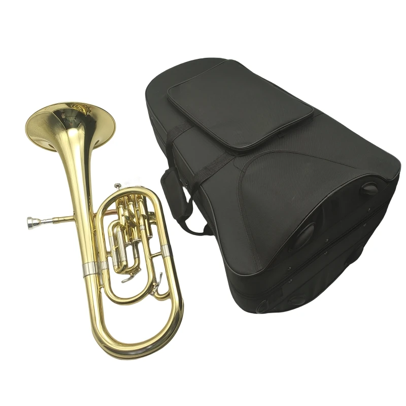 Popular Grade Gold Lacquer Tone Bb Alto Horn