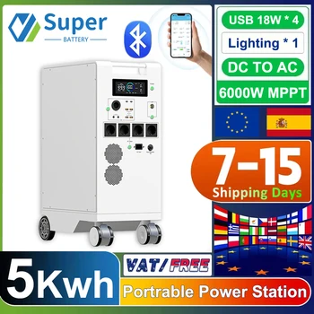 5000W LiFePO4 Power Station