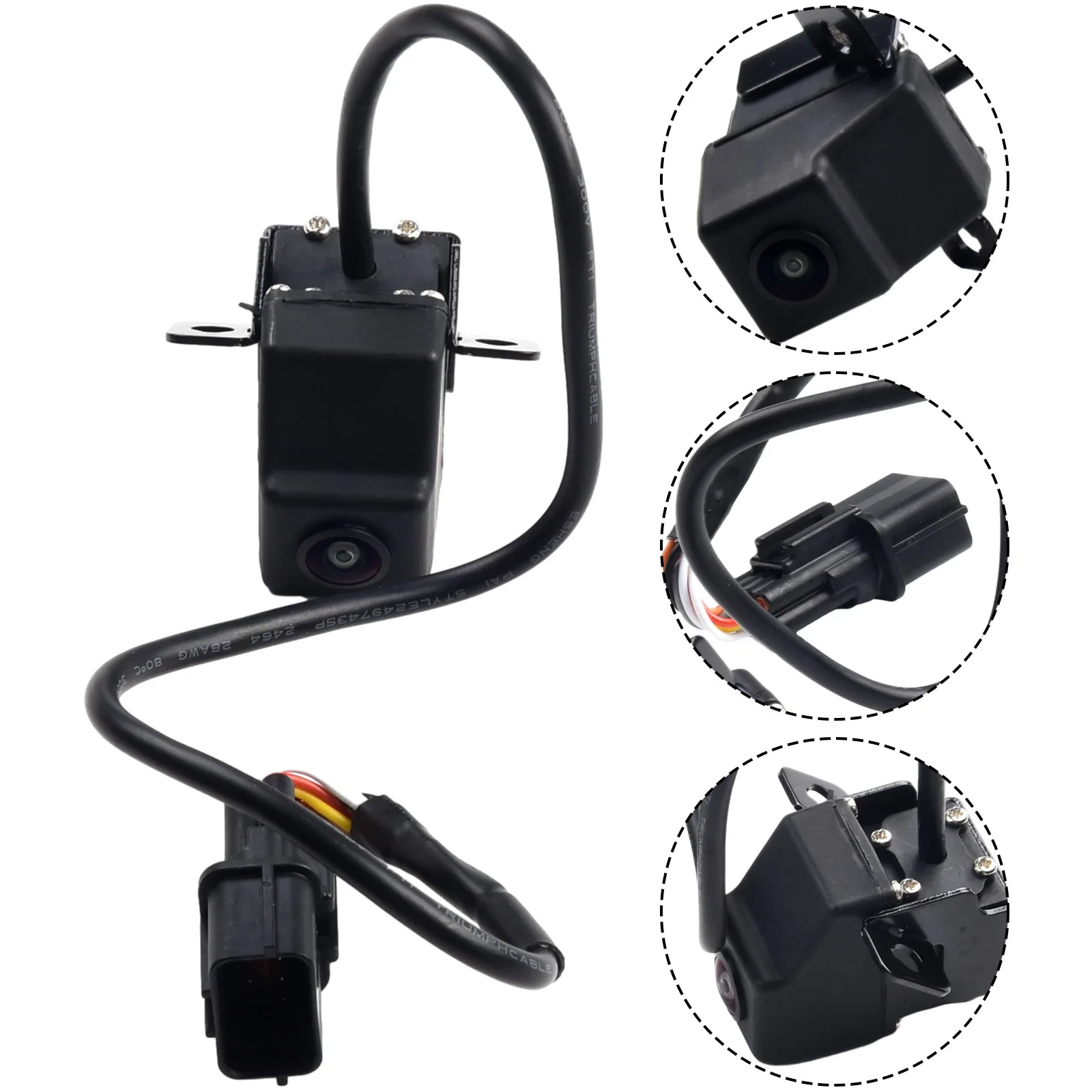 

Car Rear View Camera Made for Hyundai i40 2015 2020 High Quality ABS Material Direct Mount Easy and Quick Installation