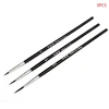 3pcs/set 0 00 000 Nylon Brush Hook Line Pen Professional Fine Tip Drawing Brushes for Acrylic Watercolor Oil Painting 4