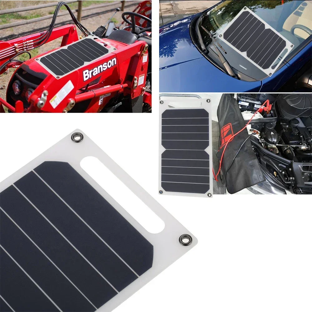 6WC USB Solar Panel Charging Outdoor Travel Camping