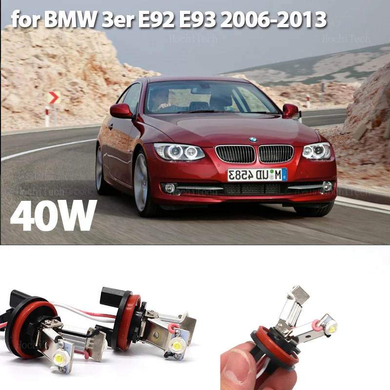 

Лампа с кольцом для BMW 3 серии E92 E93 M3 316i 318i 320i 323i 325i 328i 330i 335i 2006-13, 40 Вт H8