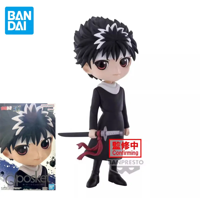 

BANDAI оригинальные YuYu Hakusho Q posket Аниме фигурки Hiei Фигурки игрушки для мальчиков девочек детей Подарок Коллекционные модели украшения