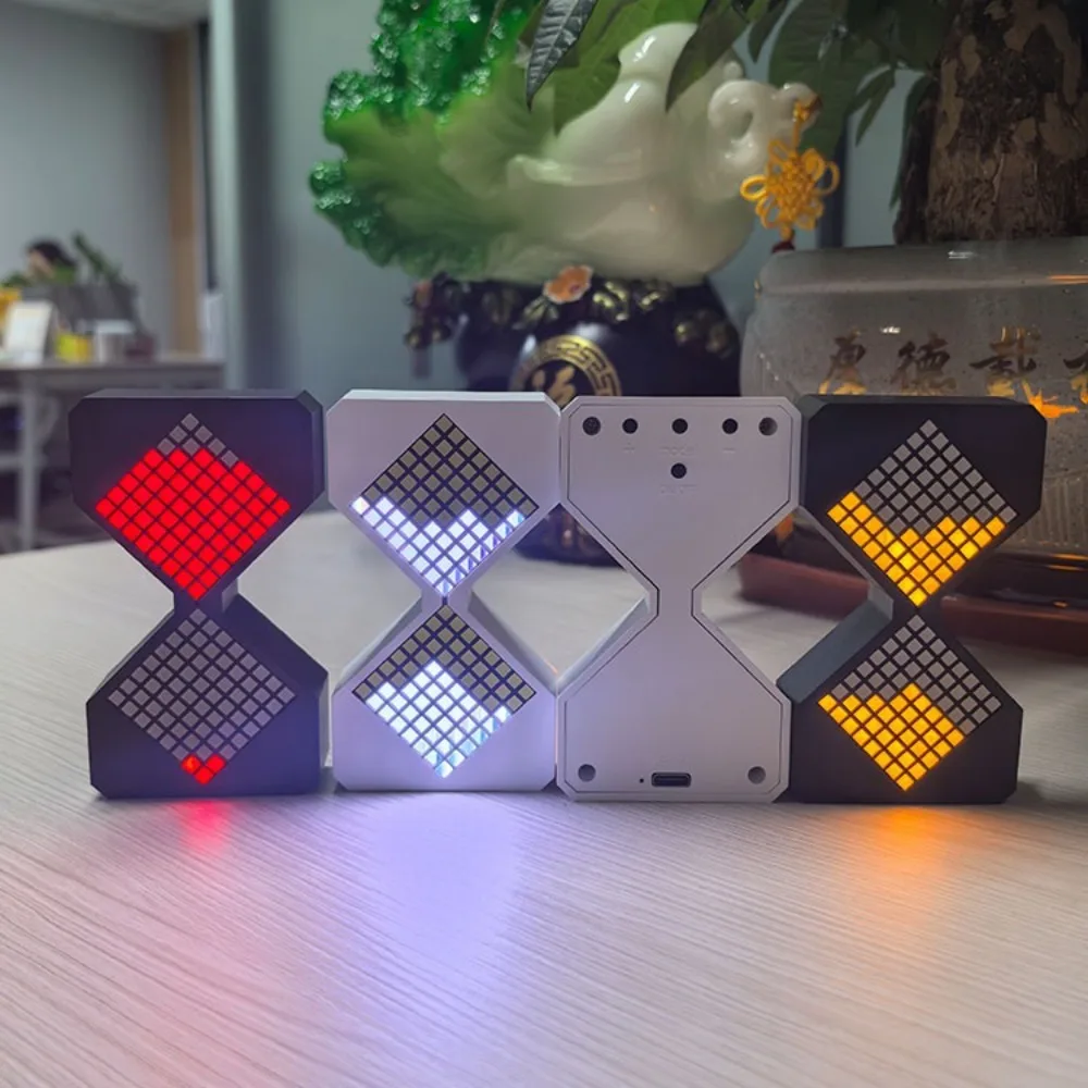 LED Electronic Hourglass with Gravity Sensing Technology - Digital Sand Clock Timer