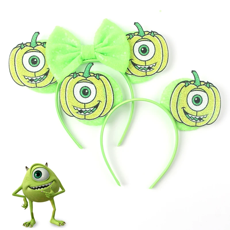 2026 Neue Niedliche Monsters Inc Mausohren-Stirnbänder, Minnie Cartoon Cosplay Maus-Haarband, Kinder Festival Party Damen Haaraccessoires – Detail 12