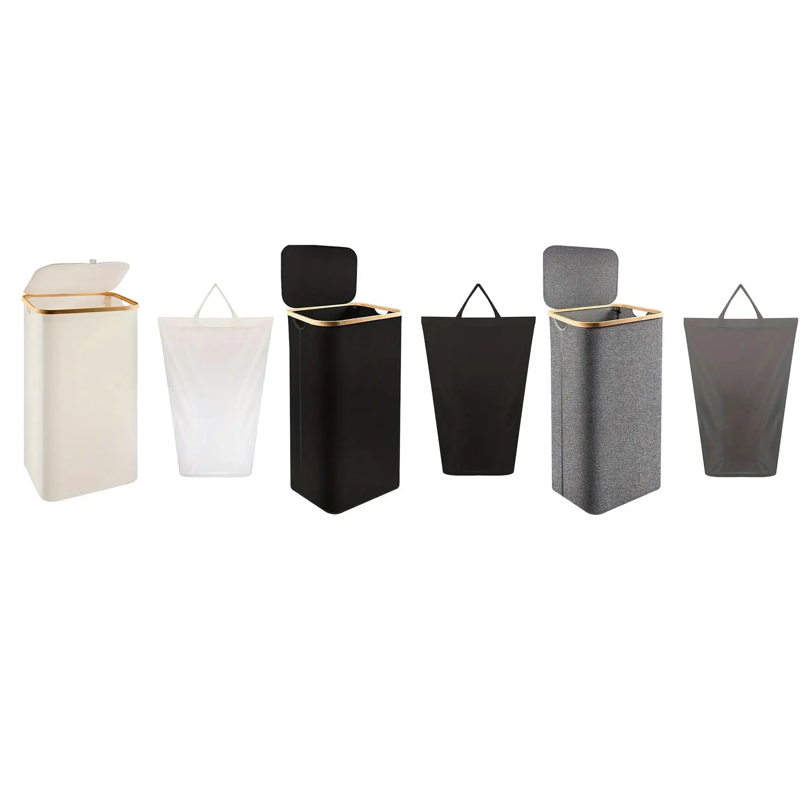 Laundry Basket Laundry Hamper Foldable Portable Dirty Clothes Hamper Clothes Storage Basket Bins for Nursery Bedroom
