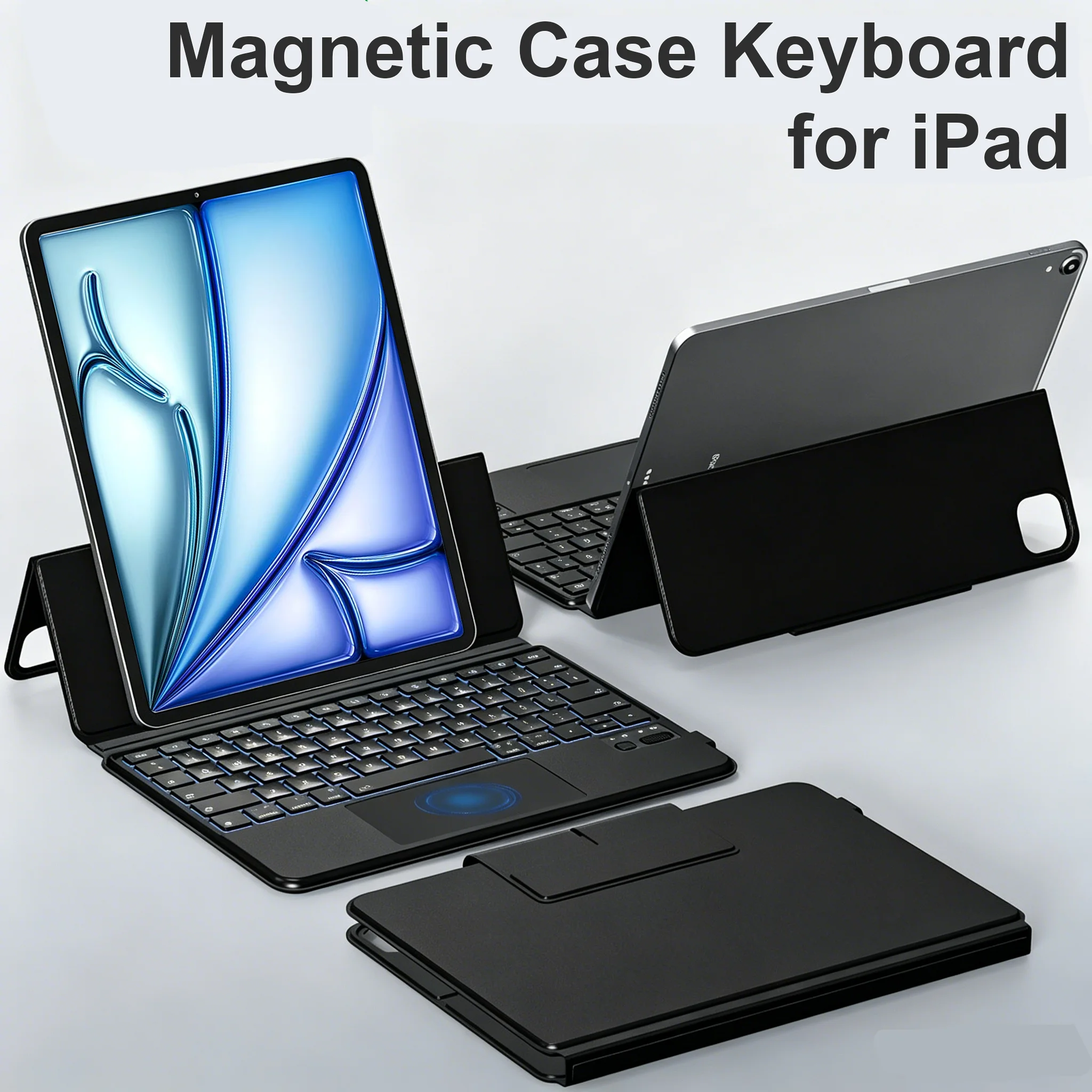 Ultra Slim Backlit Magnetic Keyboard Case