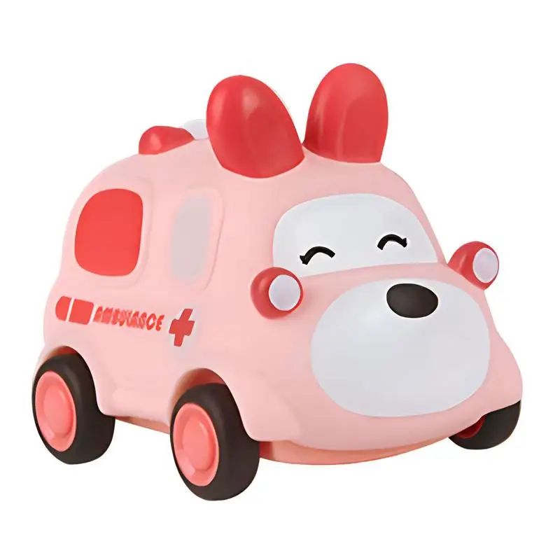 

Baby Toy Cars For Toddlers Soft Rubber Cars Cartoon Small Car Baby Mini Toy Vehicles Bath Toy For Boys And Girls Toddlers And