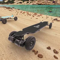 Dual Belt Drive 40 Km/h Electric Skateboard Off-road Mountain Floor 20 Km Range 6 Inches Material Drop Transport Custom Options