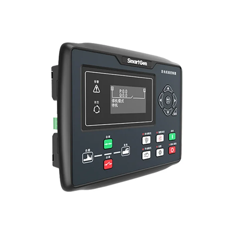 극한의 고온/저온 환경(-40+70)C를 위한 오리지널 HGM8110V VFD+RS485+GSM 발전기 컨트롤러