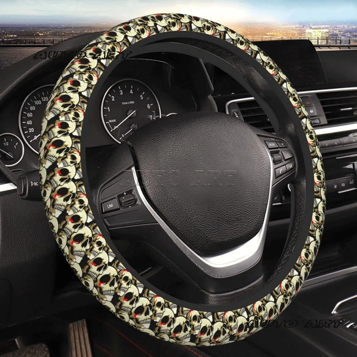 Dajingkj Cubierta De Volante Negra Para Mujeres Y Hombres