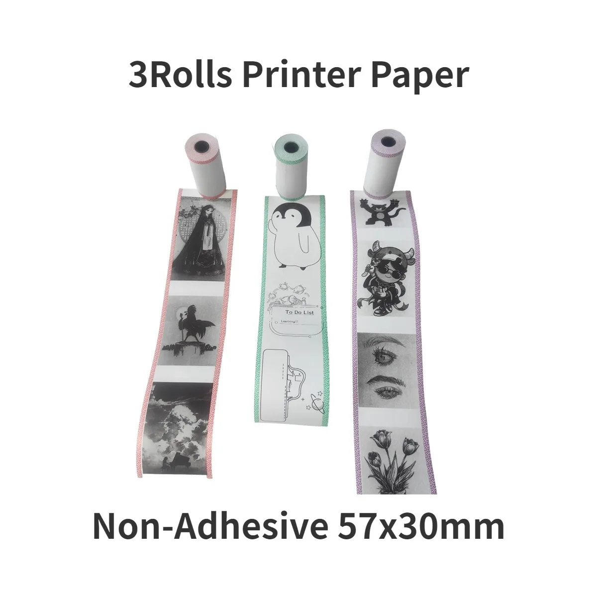 Instant Camera Refill Rolls | Thermal Photo Paper for Instant Cameras | High-Quality, Inkless Printing | Ideal for Christmas