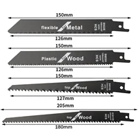 4-1pc Reciprocating Saw Blades High Carbon Steel Wood Pruning Saw Blades For Plastic Pipe Metal Cutting S922H S922E S611D S1011D 1