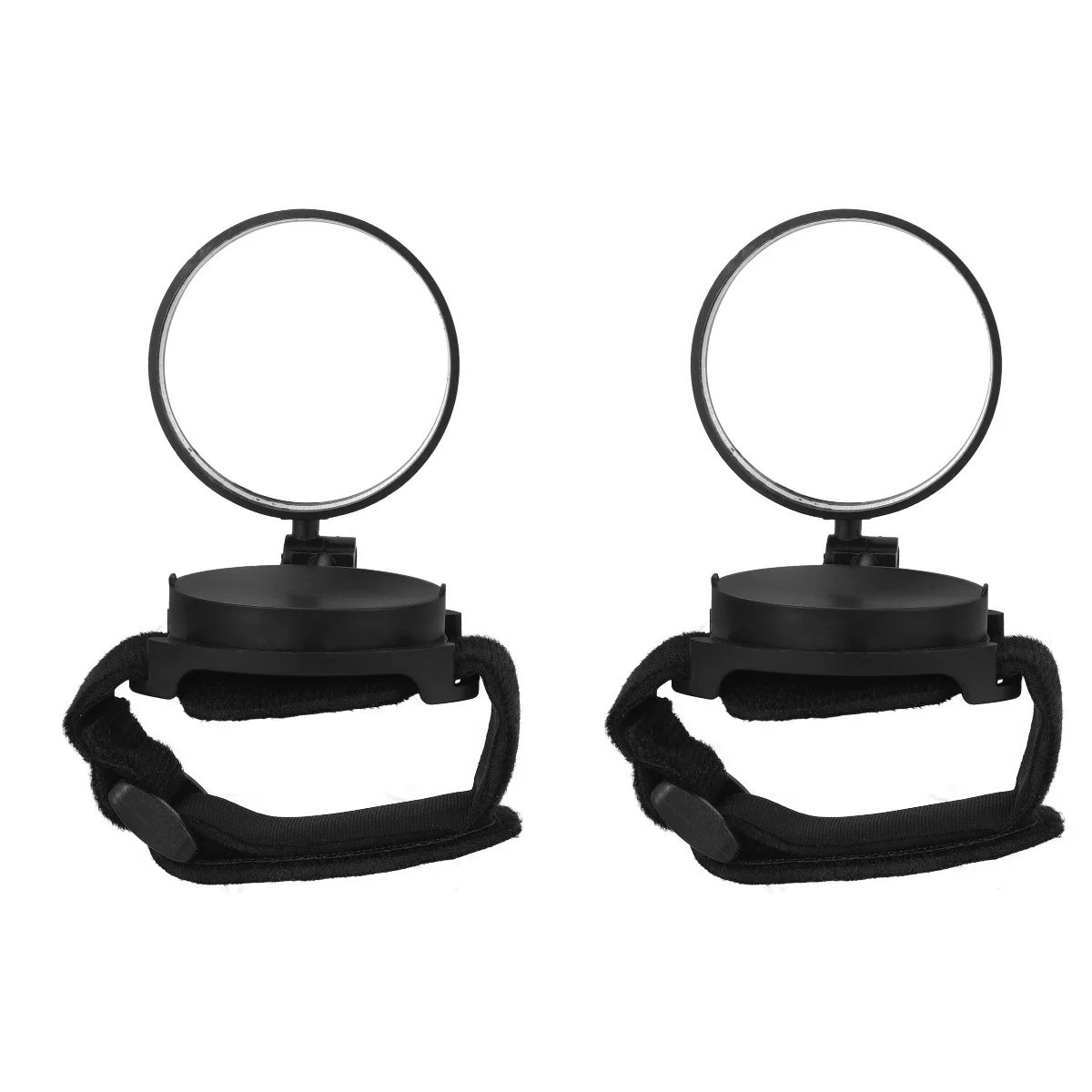 

2 Pack Wristbands Bike Mirror Rotatable Riding Convex Safety Wear Cycling Accessories Mirrors Mountain Road