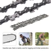 20 Inch Chainsaw Chain 76 Knots Alloy Steel Replacement Chain Sharp Heavy Duty Lumber Cutting Attachment 2