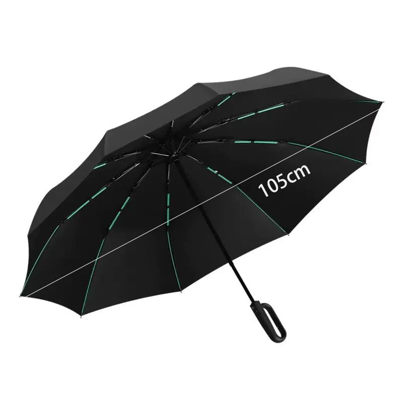 20Bones Windproof Umbrella Reinforced Automatic Folding Large Size Sun Uv Protection Anti-Storm Travel Parasol
