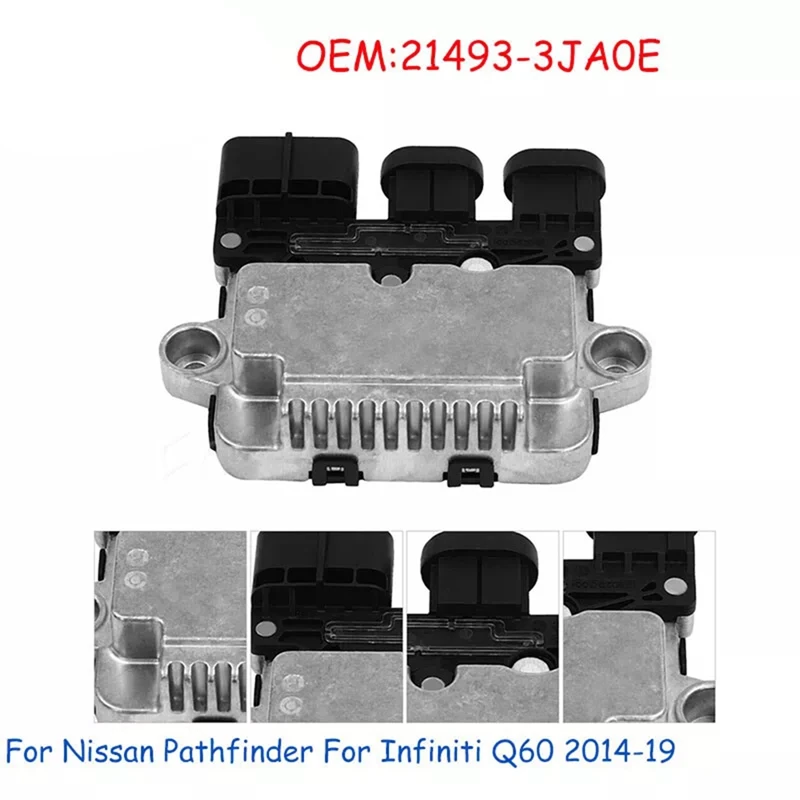 21493-3JA0E New Engine Fan Control Module Unit For Nissan Pathfinder 2013- Infiniti Q60 2014- 214933JA0E