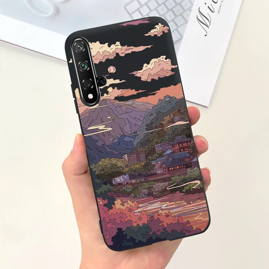Fashion Cartoon Soft Silicone Phone Case Cover
