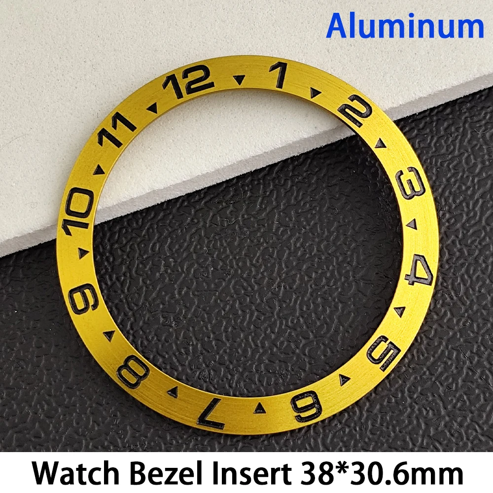 Premium 38mm Sloping Aluminum-Ceramic Bezel Insert
