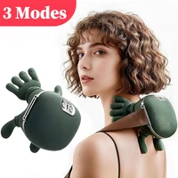 Neck Massage Relaxation Instrument Health Electric Shoulder Kneading Heated Muscles Back Leg Body Head Care Pain Relief Gun