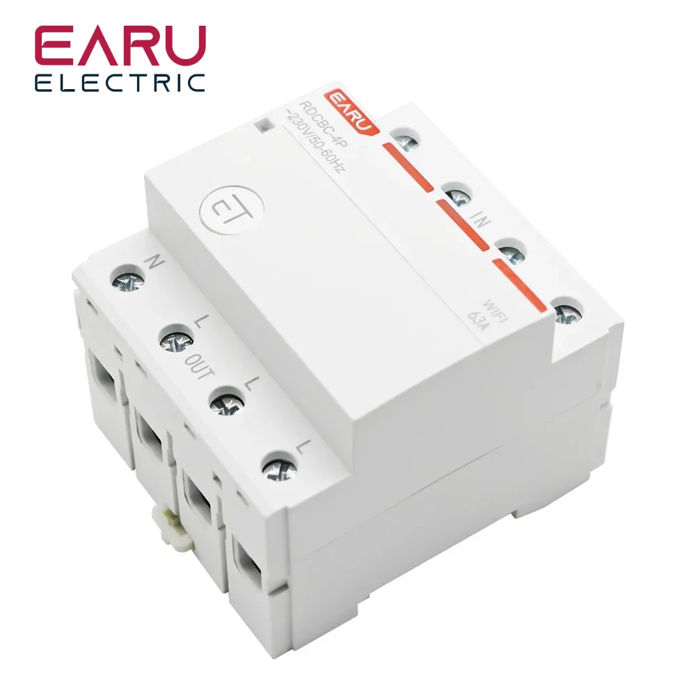 Description Picture 6 of itemeWelink App Three Phase WiFi Circuit Breaker Smart Time Timer Relay Switch Voice Remote Control Smart House Alexa Google Home