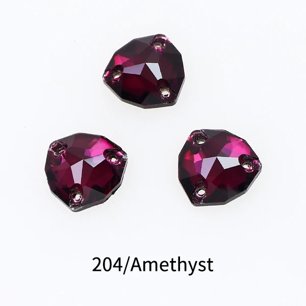 28-Piece Colorful Crystal Sew-On Rhinestone Set