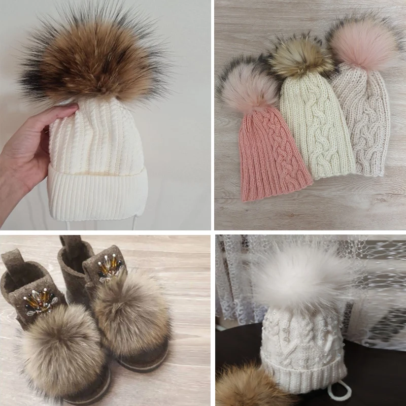 Big Size 15cm DIY Real Fox Fur Pompoms Raccoon Fur Pom Poms Balls Natural Fur Pompon For Hats Bags Shoes Scarves Accessories 3 Big Size 15cm DIY Real Fox Fur Pompoms Raccoon Fur Pom Poms Balls Natural Fur Pompon For Hats Bags Shoes Scarves Accessories 3