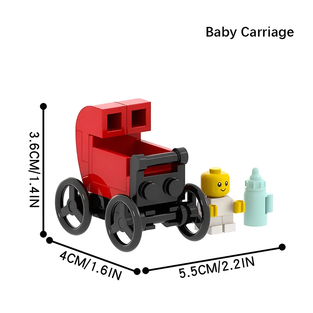 Red Baby Stroller