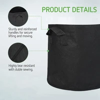 Felt Plant Grow Bags for Veg Garden Pots Planting Bag Grow Accessories Gardening Tools and Planting Supplies 6