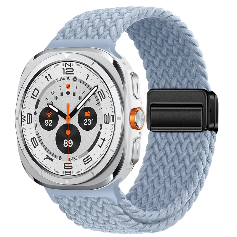 Nylon Magnetic Buckle Braided Solo Loop Strap Bracelet