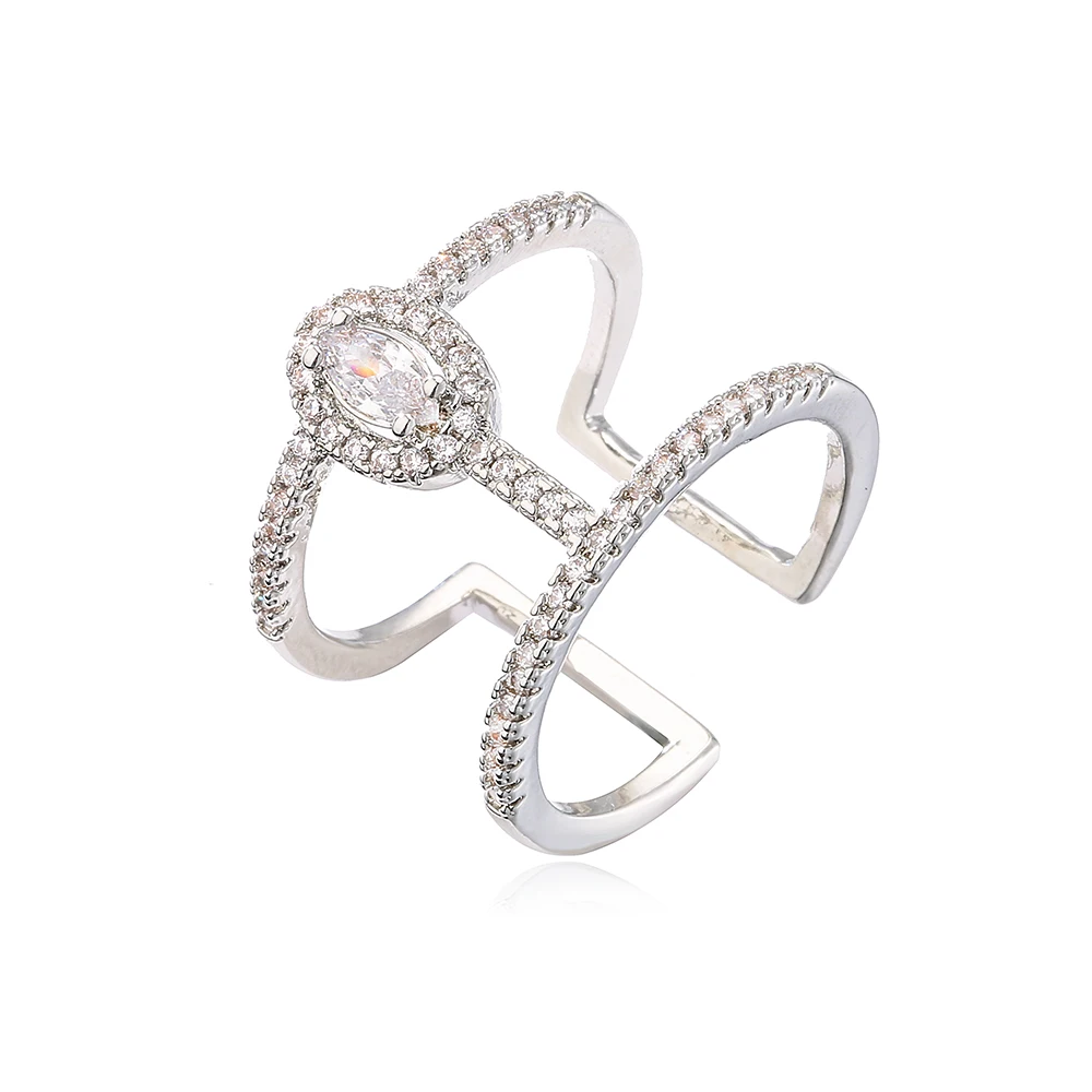 خاتم لورين الذهبي المفتوح