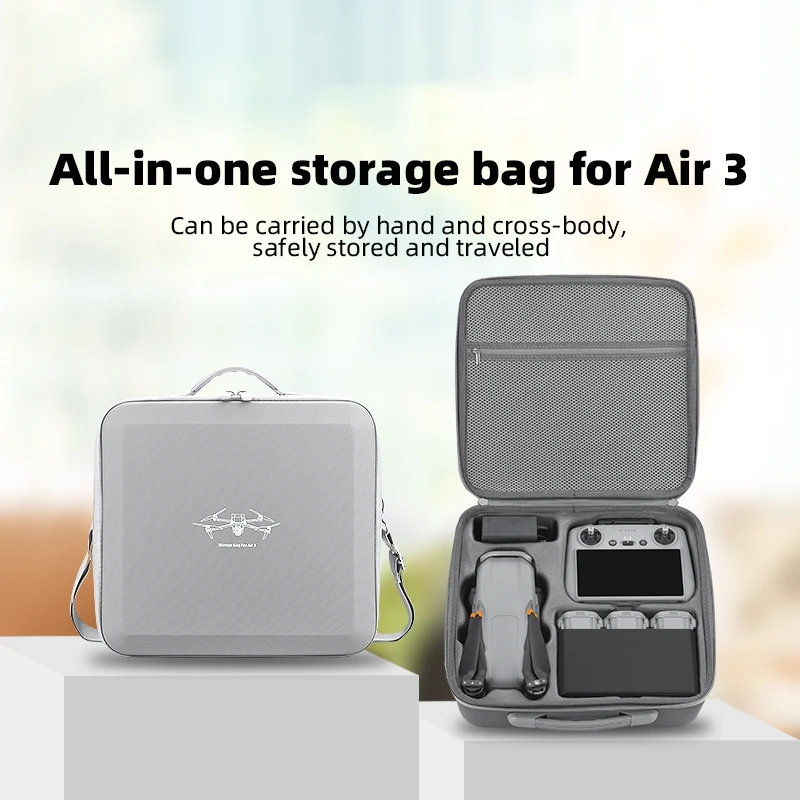 

For DJI AIR3 Storage Bag Drone Shoulder Bag Carrying Case Crossbody Bag Accessories