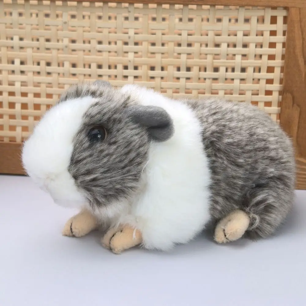 Cartoon Stuffed Animals Guinea Pig Stuffed Cute Dolls Simulation Mouse Dolls 18cm Real Life Hamster Doll Toys