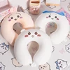 Comfortable Memory Foam U-shaped Neck Pillow Kawaii Travel Pillow Chiikawa USAGI Hachiware Nap Pillow Gifts Japanese Style 1