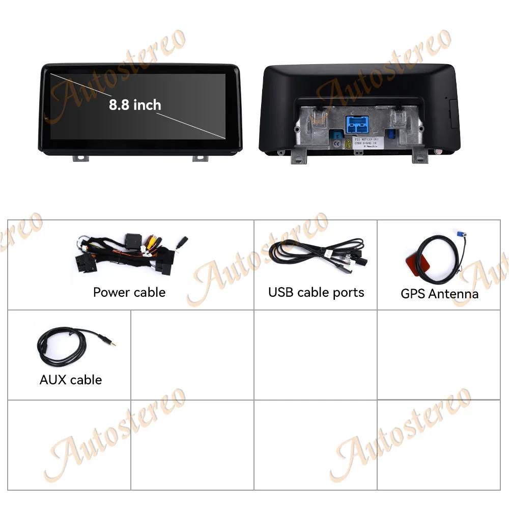 ID8 8.8 Inch Android 14 Car Screen Carplay For BMW 2 Series F22 F45 2013-2019 NB