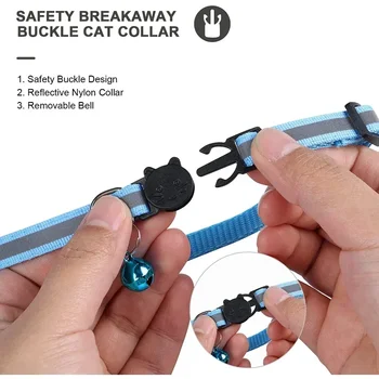 Cat Positioning Collar Protective Case Reflective Bell Anti Loss Cat Collar Protective Case Suitable For Apple Airtag 3