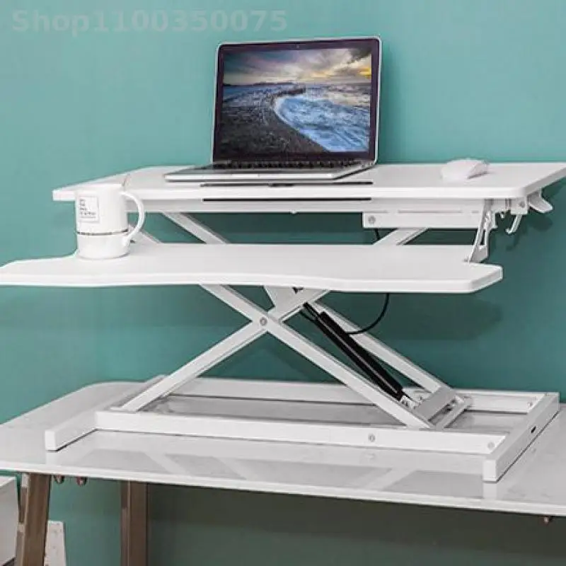 StandingWorkbenchOfficeLiftTableNotebookMonitorHeightenedRack