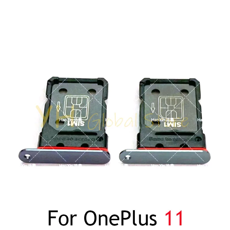 

For OnePlus 11 1+11 Sim Card Slot Tray Holder Sim Card Reader Socket Repair Parts