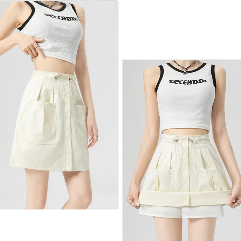 streetwear drawstring  ī ĿƮ  2025   㸮  ª ġ  ݹ ̱ ǳ ĿƮ