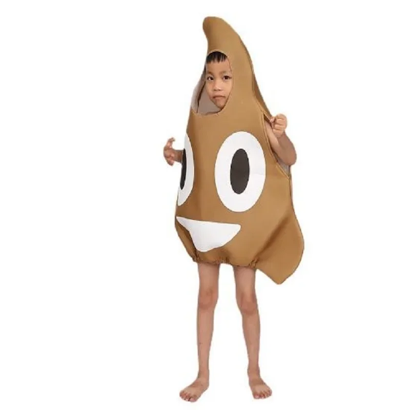 

Adult Kids Funny Party Halloween Costume Poop Stool Costume Stool Kids Cosplay Carnival Costume Stage Performance Outfi