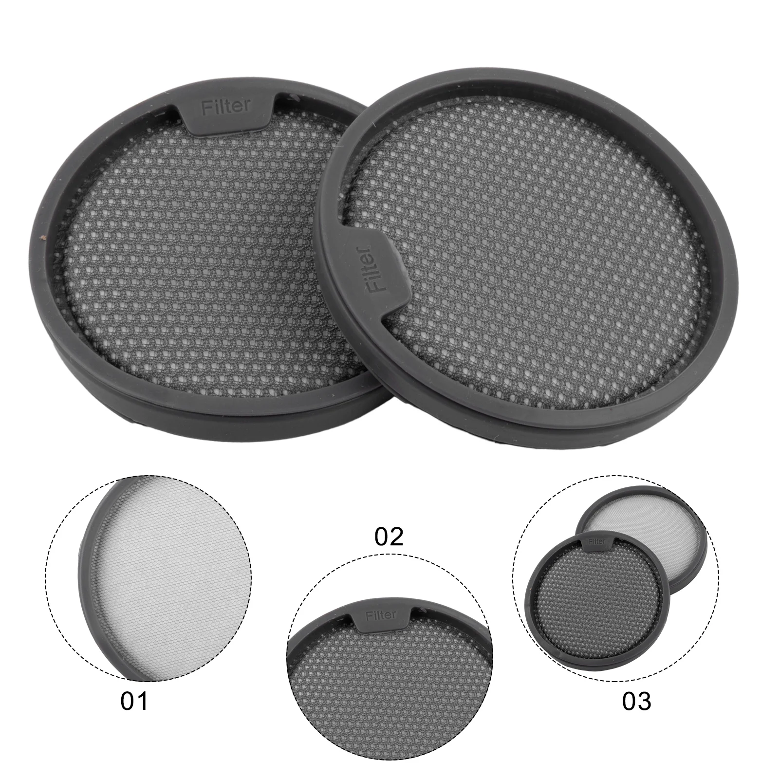 

~ 2 шт. 1Pre-Filter 1For D ------ reame T10 T20 T30 для пылесоса XIAOMI G9 G10, запасные части, Сменные аксессуары