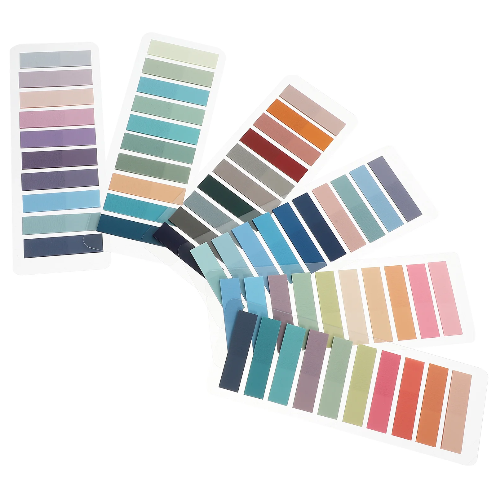 

1200Pcs Self-adhesive Page Tabs Book Flags Strip Index Tabs Markers Book Reading Page Markers