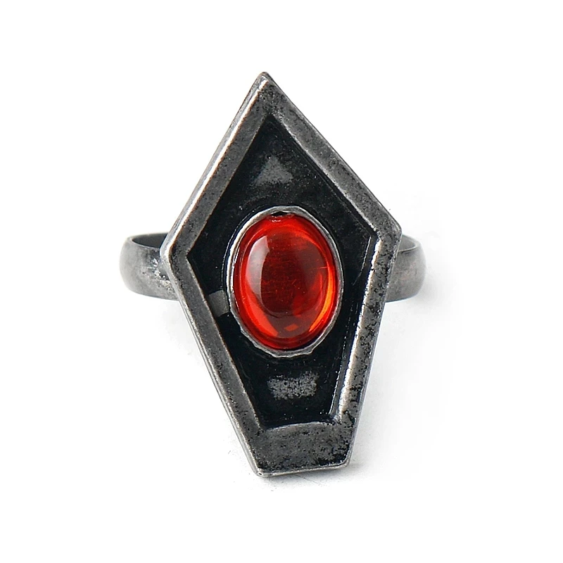 2022 Game Genshin Impact Hu Tao Ring Cosplay Accessories Rings Set Props Project Characters Anime Metal Ring Gift For Unisex - Image 6