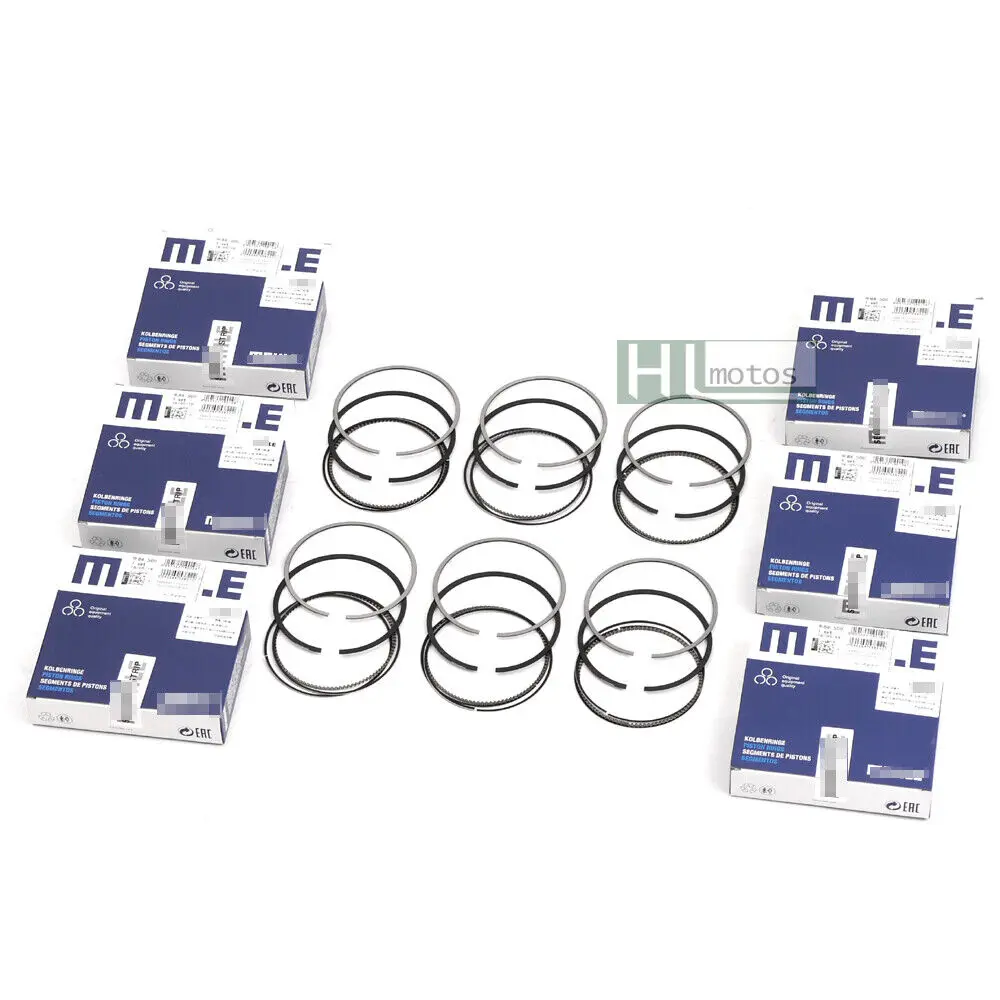 06E198151 AA 028 RS 10126 0N0 028RS101260N0 STD 6pcs Piston Rings Set ...