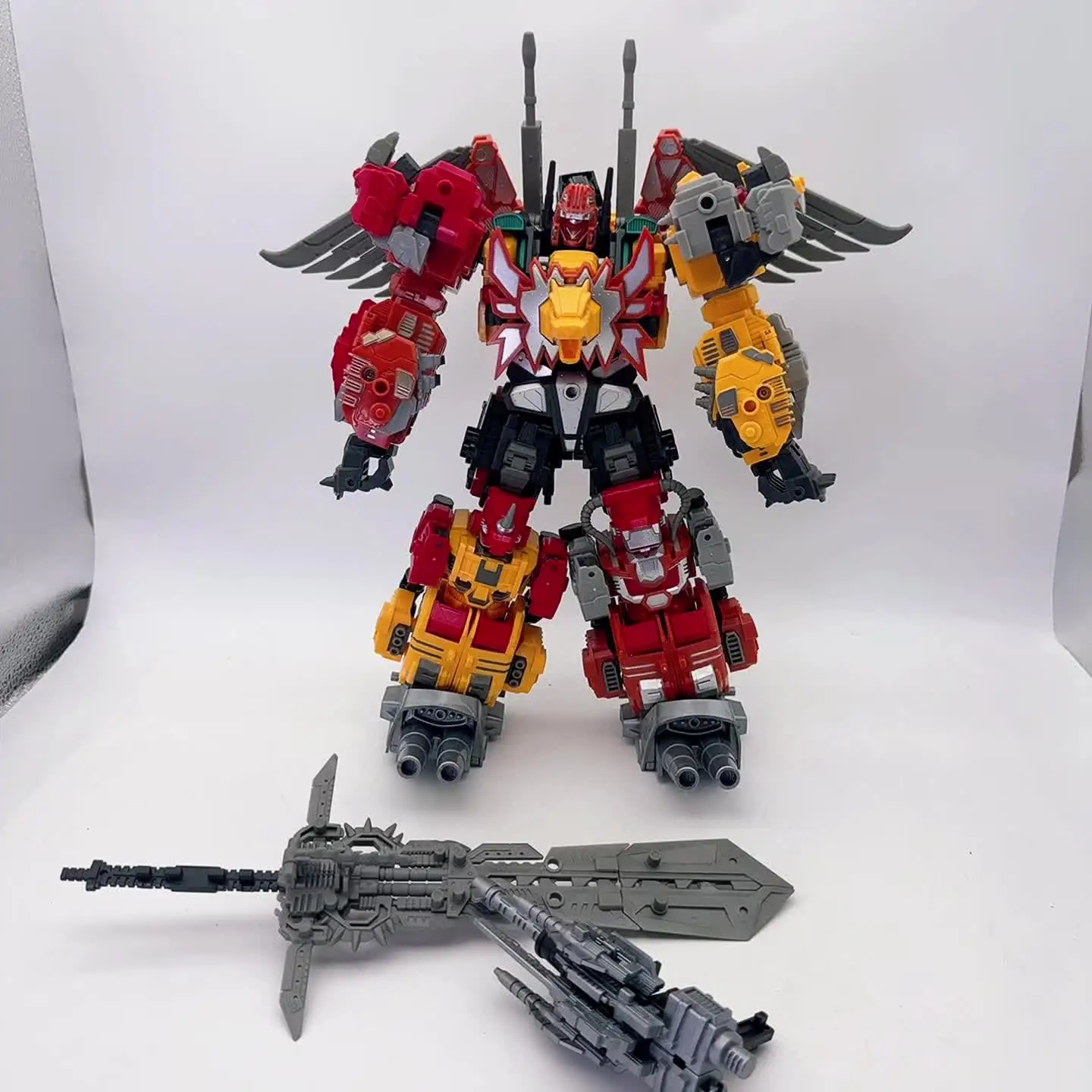 TENGYANG 30CM Predacons Transformation 6 IN 1 Predaking 5 IN
