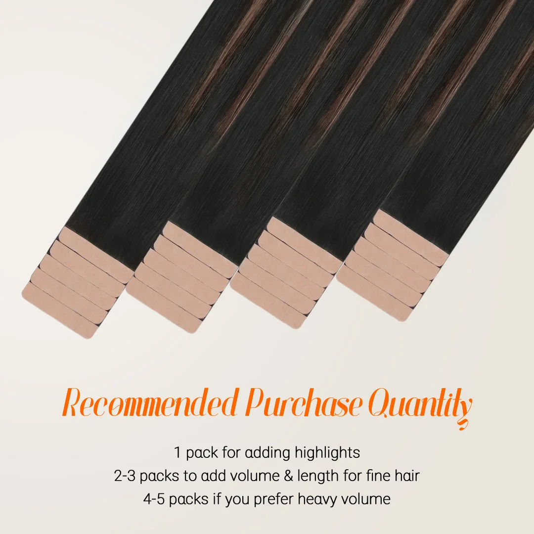 Hair Extensions Tape Hair Extensions Human Hair Real Remy Tape in Extension Seamless Skin For Salon Natural Transplant