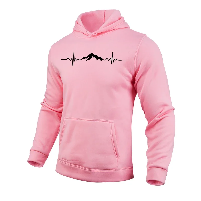 Mens Hooded Sweatshirts High Quality Casual Sports Fitness