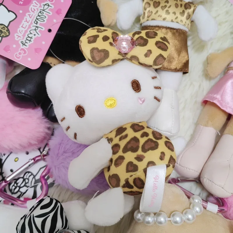 Kawaii Popular Long Legs KT Cat Plush Doll Keychain Pendant Cute Cartoon 11/13/16CM Doll Toy Backpack Pendants Gifts for Friends 5