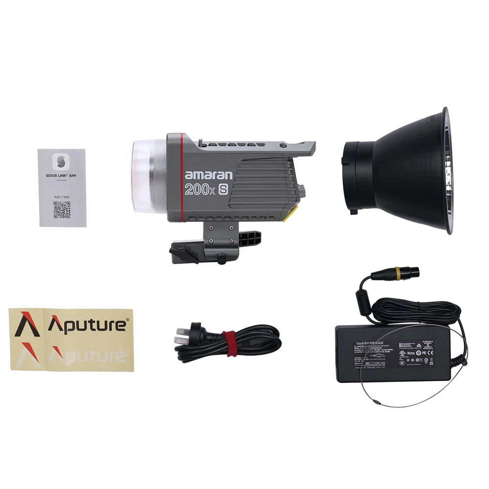 Aputure-bi-カラーLEDビデオライト,アマラン200x,100xs,Bluetooth 